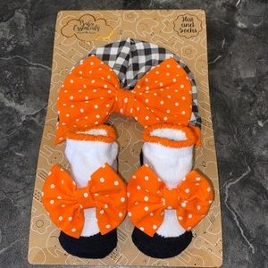 Baby Essentials Fall Hat & Socks Set